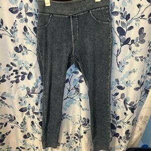 HALARA Blue Denim Jeggings